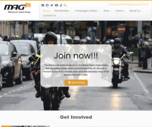 Magsport.com(Motorcycle Action Group) Screenshot