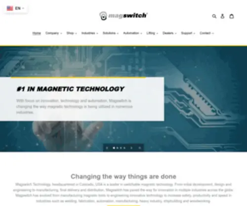 Magswitch.com.au(Magswitch Technology) Screenshot