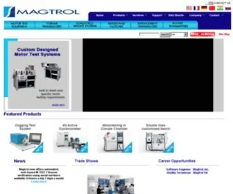 Magtrol.com(Motor Testing & Sensors) Screenshot
