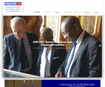 Maguinee.com(Guinée) Screenshot