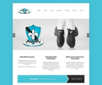 Maguireacademy.com(Maguire Academy of Irish Dance) Screenshot