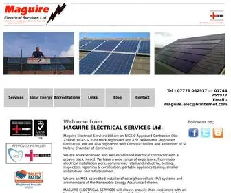 Maguireelectrical.co.uk(Maguire Electrical Services Home) Screenshot