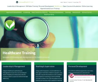 Maguirehealthcare.co.uk(Maguire Healthcare Training) Screenshot