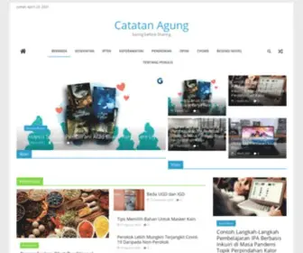 Magungakbar.com(Catatan Agung) Screenshot