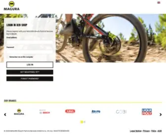 Magura-B2B.com(Anmelden) Screenshot