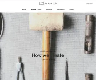 Magus.com.tw(Magus Industry Co) Screenshot