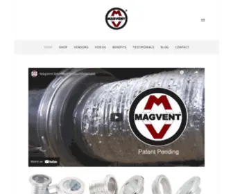 MagVent-Dryervent.com(MagVent Dryervent) Screenshot