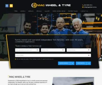 Magwheel.com.au(Mag Wheel & Tyre) Screenshot