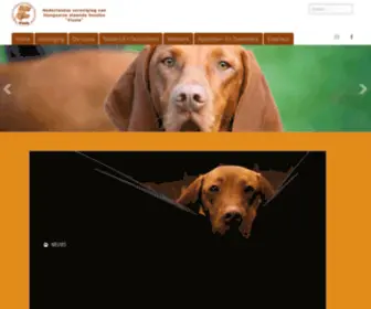 Magyar-Vizsla.nl(Magyar Vizsla) Screenshot