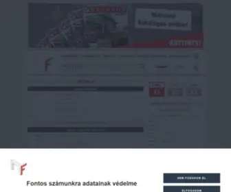 Magyarfutball.hu(A magyar labdar) Screenshot