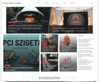 Magyarteatrum.hu(Főoldal) Screenshot