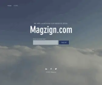 Magzign.com(Home / magzign) Screenshot