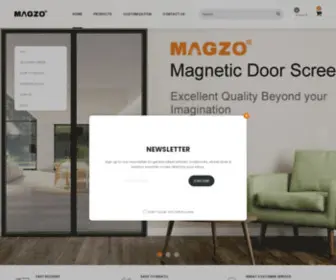 Magzo.com(Custom Magnetic Screen Door) Screenshot