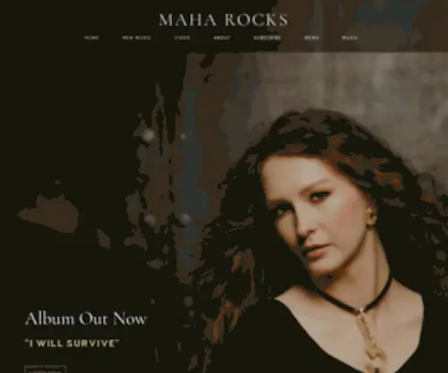 Maha-Rocks.com(MaHA Rocks) Screenshot