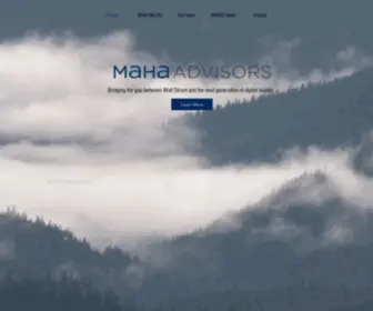 Mahaadvisors.com(Maha Advisors) Screenshot