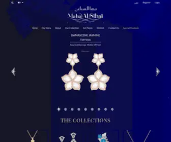 Mahaalsibai.com(Maha Al Sibai Jewellery official website) Screenshot