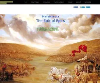Mahabharata-Research.com(Mahabharata Research) Screenshot