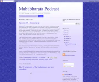Mahabharatapodcast.com(Mahabharata Podcast) Screenshot