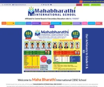 Mahabharathi.com(MAHA BHARATHI INTERNATIONAL CBSE SCHOOL) Screenshot