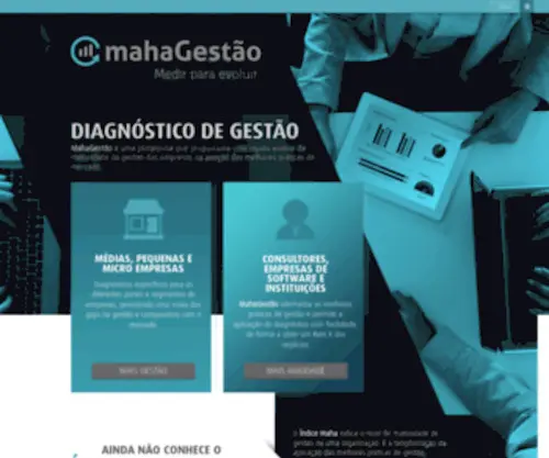 Mahagestao.com.br(Diagnóstico da Empresa) Screenshot