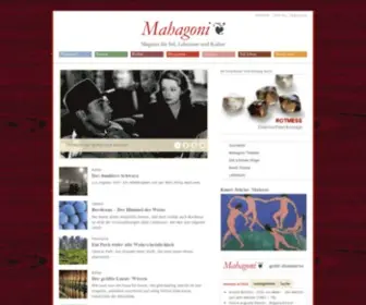 Mahagoni-Magazin.de(Mahagoni Magazin) Screenshot