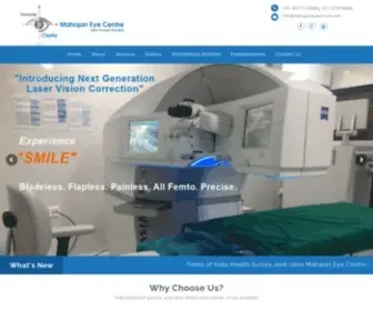 Mahajaneyecentre.com(Mahajan Eye Centre) Screenshot