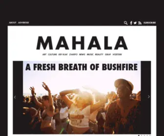 Mahala.co.za(Music, Culture, Reality) Screenshot