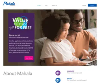 Mahala.ms(Microsoft Azure Web App) Screenshot