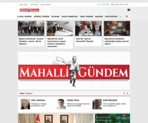 Mahalligundem.com(Gündem) Screenshot