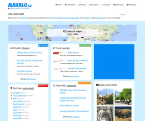 Mahalo.cz(Máme rádi cestování) Screenshot