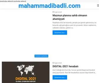 Mahammadibadli.com(Rəqəmsallaşan) Screenshot