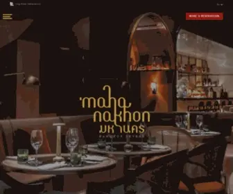 Mahanakhonbangkokskybar.com(Mahanakhon Bangkok SkyBar) Screenshot