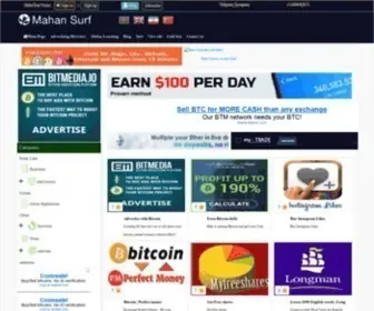 Mahansurf.com(Internet advertisement) Screenshot