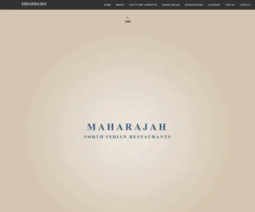 Maharajah.com.sg(North Indian Restaurant) Screenshot