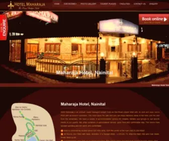 Maharajahotelnainital.com(Hotel Maharaja Nainital) Screenshot