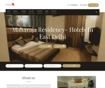 Maharajaresidency.com(Maharaja Residency) Screenshot