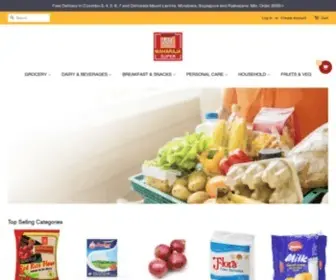 Maharajasuper.com(Maharaja Super Sri Lanka Online Grocery Shopping) Screenshot