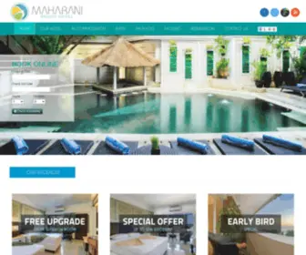 Maharanibeachhotel.com(Kuta Beach Hotel) Screenshot