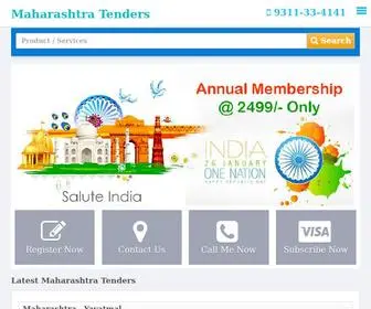 Maharashtra-Tenders.co.in(Maharashtra Govt Tenders) Screenshot