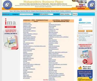 Maharashtrabusinesspages.com(Maharashtra business pages) Screenshot