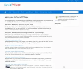 Maharashtraspider.com(Social Village) Screenshot