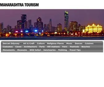 Maharashtratourism.net(Maharashtra Tourism) Screenshot