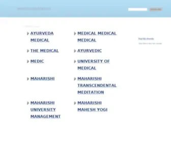 Maharishi-Medical.com(Im体育下载) Screenshot