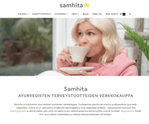 Maharishiayurveda.fi(Suomalainen ayurvedatuotteiden verkkokauppa) Screenshot