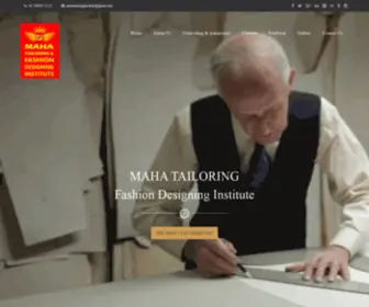 Mahatailoringinstitute.in(Maha Tailoring & Fashion Designing Institute) Screenshot