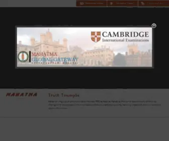 Mahatmaschools.com(CBSE Discover) Screenshot