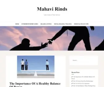 Mahavirinds.com(Mahavi Rinds) Screenshot