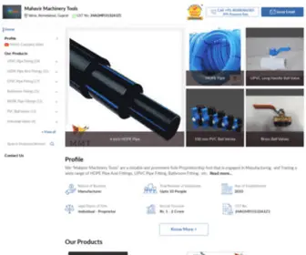 Mahavirmachinerytools.co.in(Mahavir Machinery Tools) Screenshot