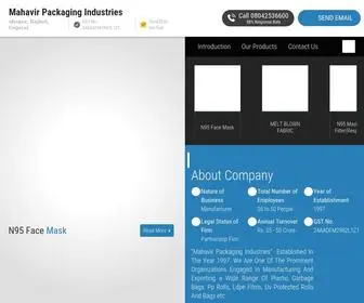 Mahavirpackagingindustries.com(Mahavir Packaging Industries) Screenshot