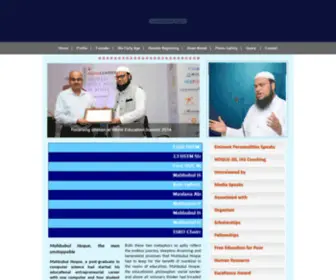 Mahbubulhoque.com(Personal Website of Mahbubul Hoque HOME Press Release New Page 1 photo gallery New Page 1 Footer Box Copyright) Screenshot